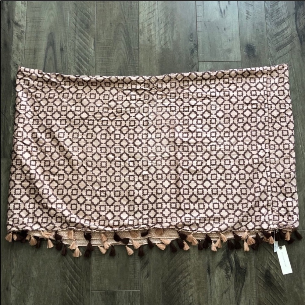 NWT Anthropologie Gold Peach Giza Infinity Scarf - Picture 12 of 13